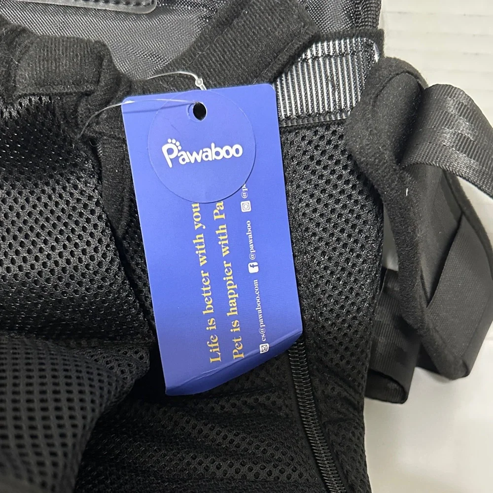 Pawaboo Black Dog Carrier Backpack XL. Would Use for S-M Dog or Cat